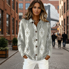 Blair | Artistic Print Cardigan