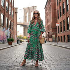 Ashley | Printed Maxi Dress