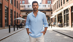 Leon | Classic Men's Linen Shirt