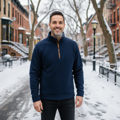 Hendrix | Classic Zip Collar Sweater
