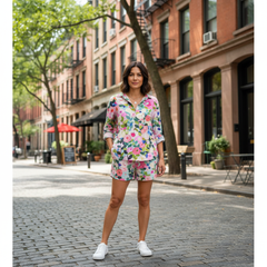 Kiara™ | Stylish Loose Fit Floral Blouse