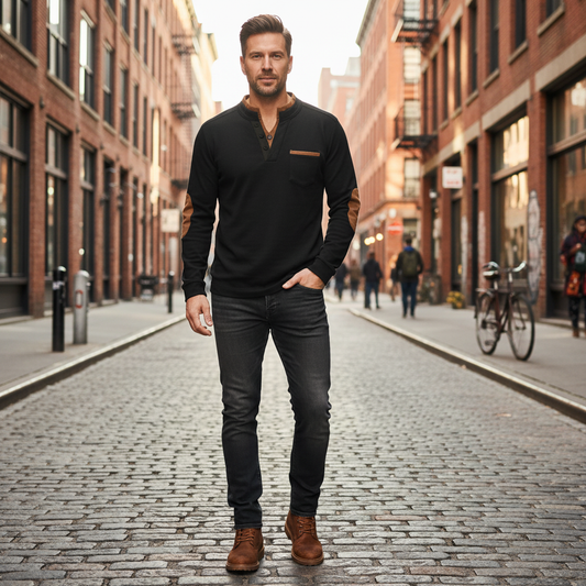 Carl | Men's V-neck sweater