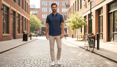 Fuji | Men's Classic Button Placket Polo Shirt