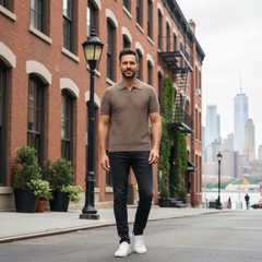 Alden | Knit Polo