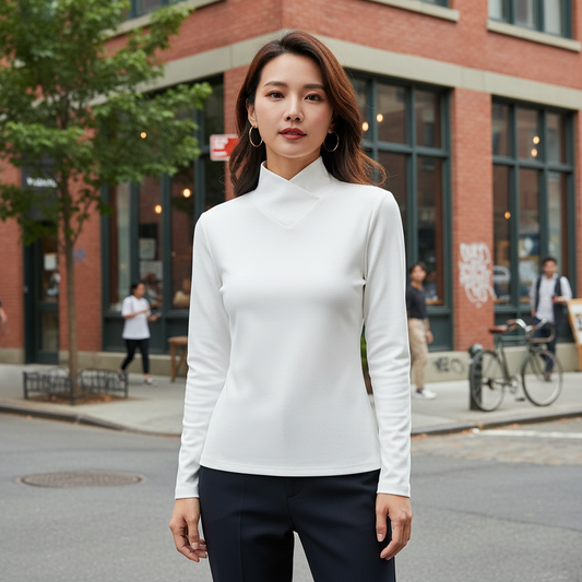 Beverley | Elegant Turtleneck Fit