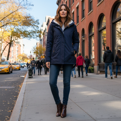 Amelie | Waterproof winter jacket with hood