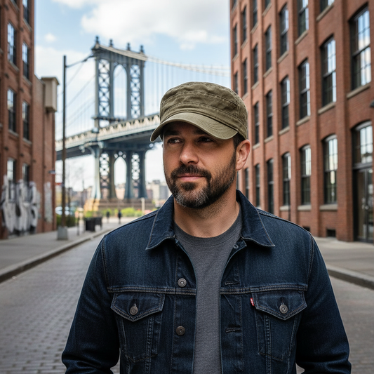 Carter | Cotton Newsboy Cap