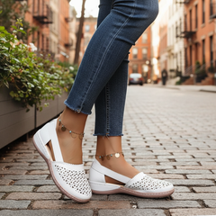 Dina | Orthopedic Closed-Toe Wedge Sandals