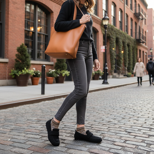 Sola | Warm slippers with elegant design