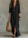 Sally | Flattering Silhouette Everyday Wear Maxi Dress