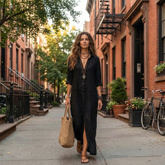 Sally | Flattering Silhouette Everyday Wear Maxi Dress