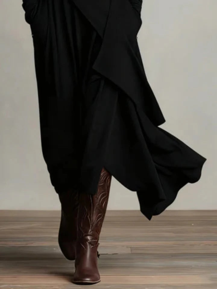Charlotte | Asymmetrical Maxi Dress