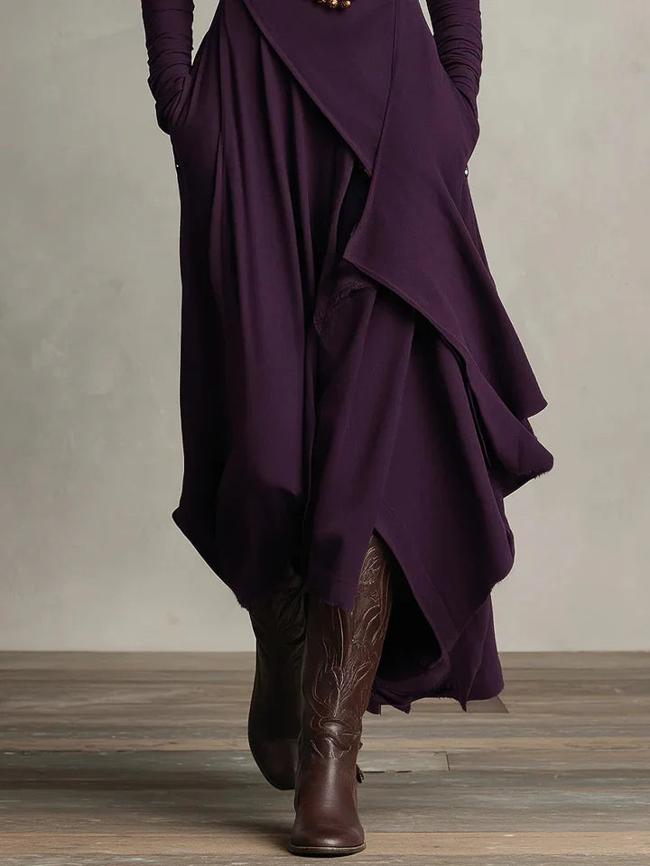 Charlotte | Asymmetrical Maxi Dress
