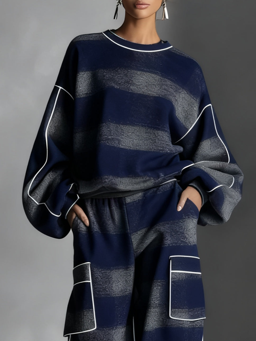 Louise | Two-Piece Check Set