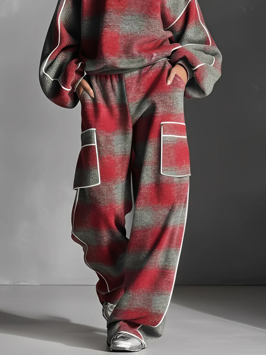 Louise | Two-Piece Check Set