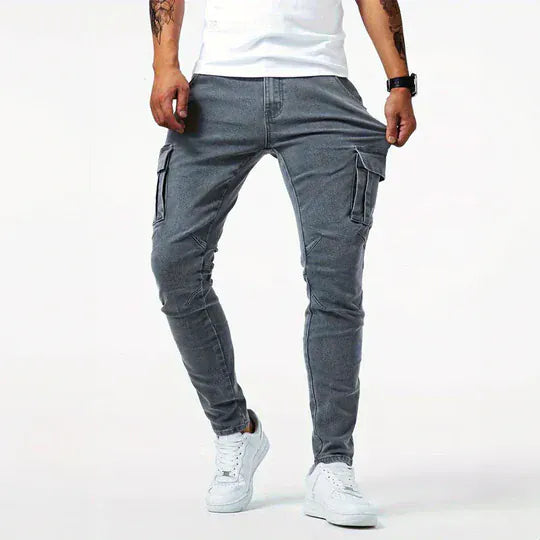 Michael | Cargo Denim Jeans
