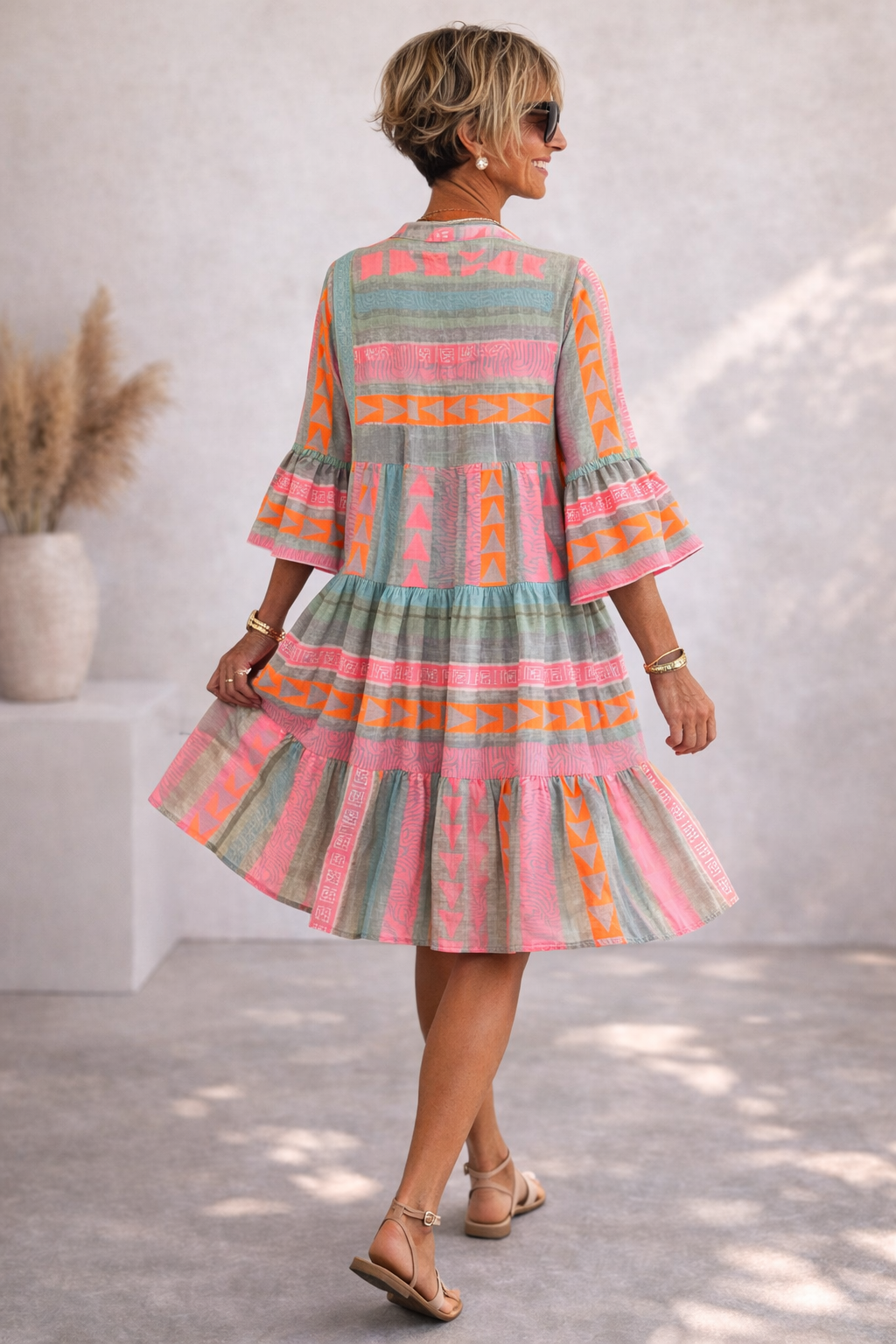 Lucy | Flowy Midi Dress