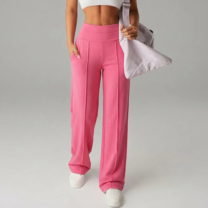 Liza | Breathable Trousers with Straight Legs