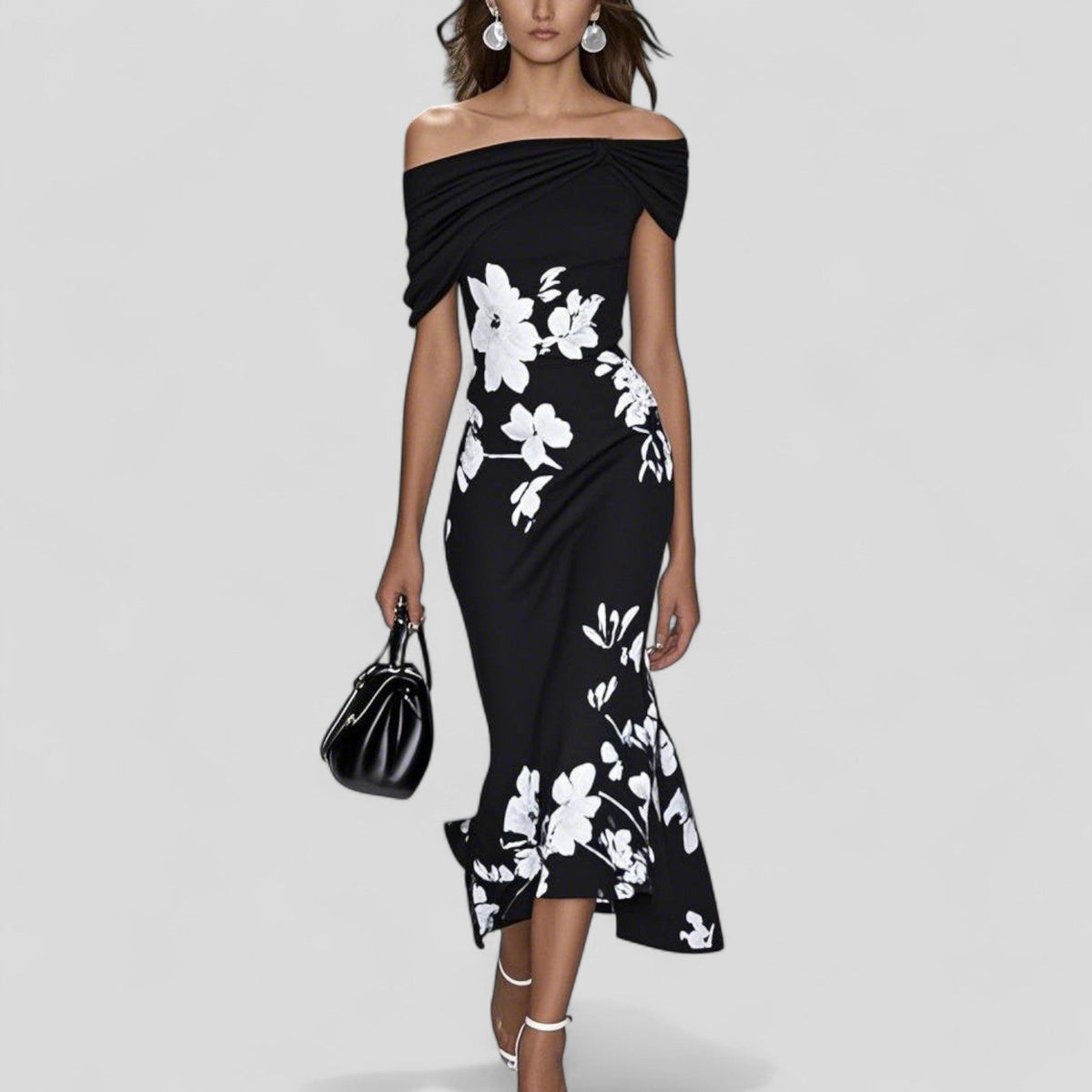 Isabel | Elegant Midi Dress
