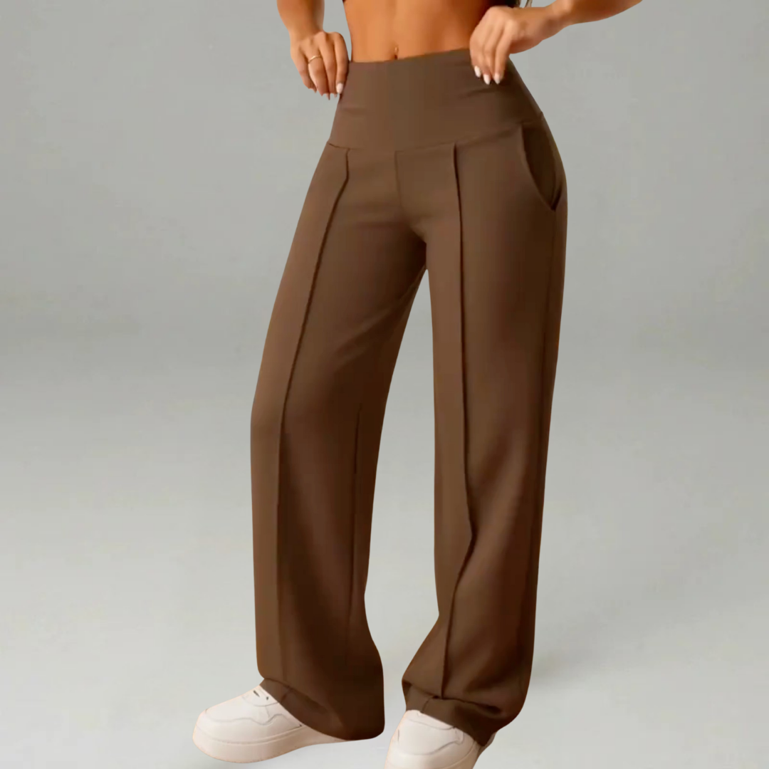 Liza | Breathable Trousers with Straight Legs