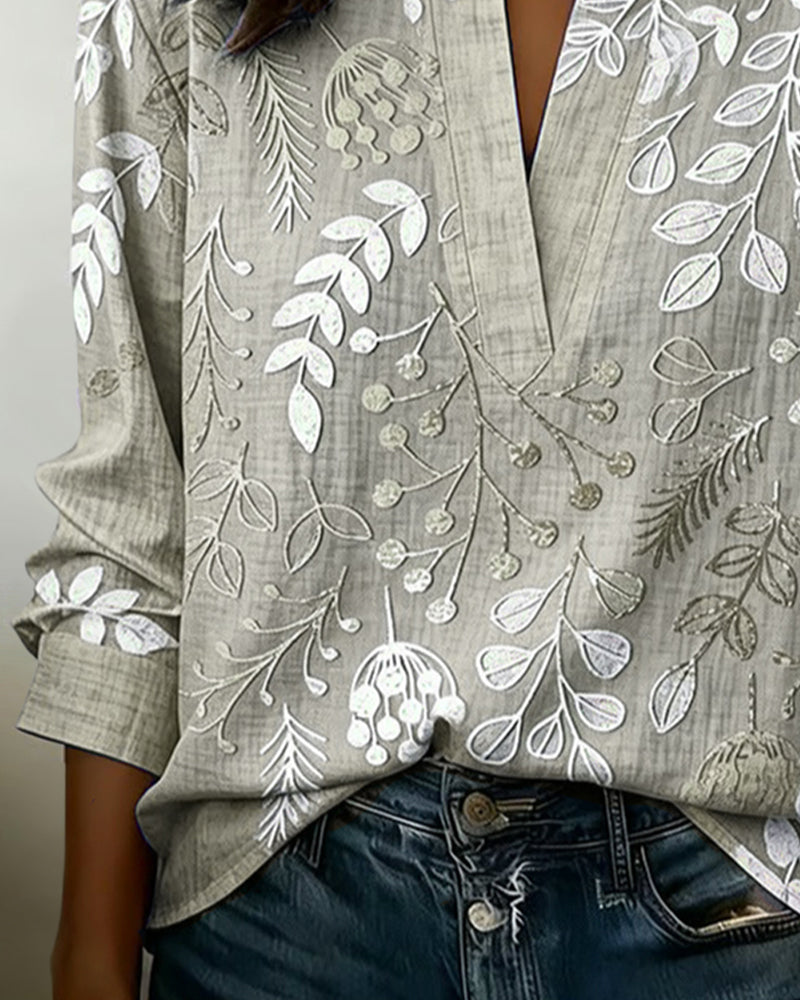 Lina | Floral Print Blouse
