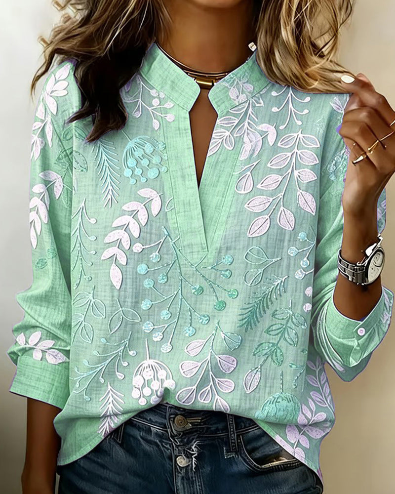 Lina | Floral Print Blouse