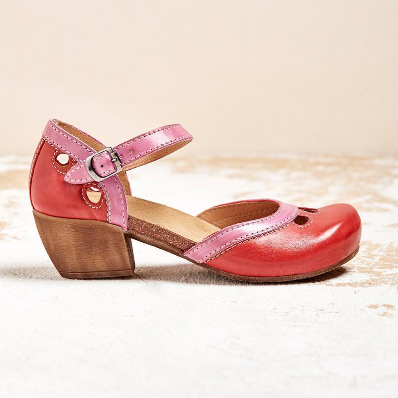 Charlotte | Orthopedic Low Heel Flat Sandals