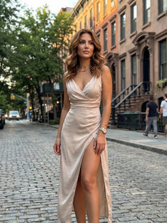 Carina | Elegant Strapless Dress