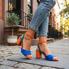Aliyah | Crossbody Round Head Heels