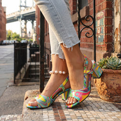 Amelia | Open Toe High Heel Sandals