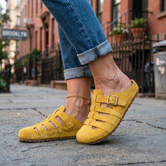 Natalie | Comfort Slip-On Mule Sandals