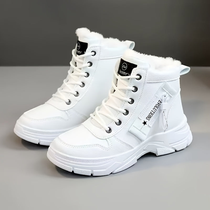 Elise | warm lace-up winter boots
