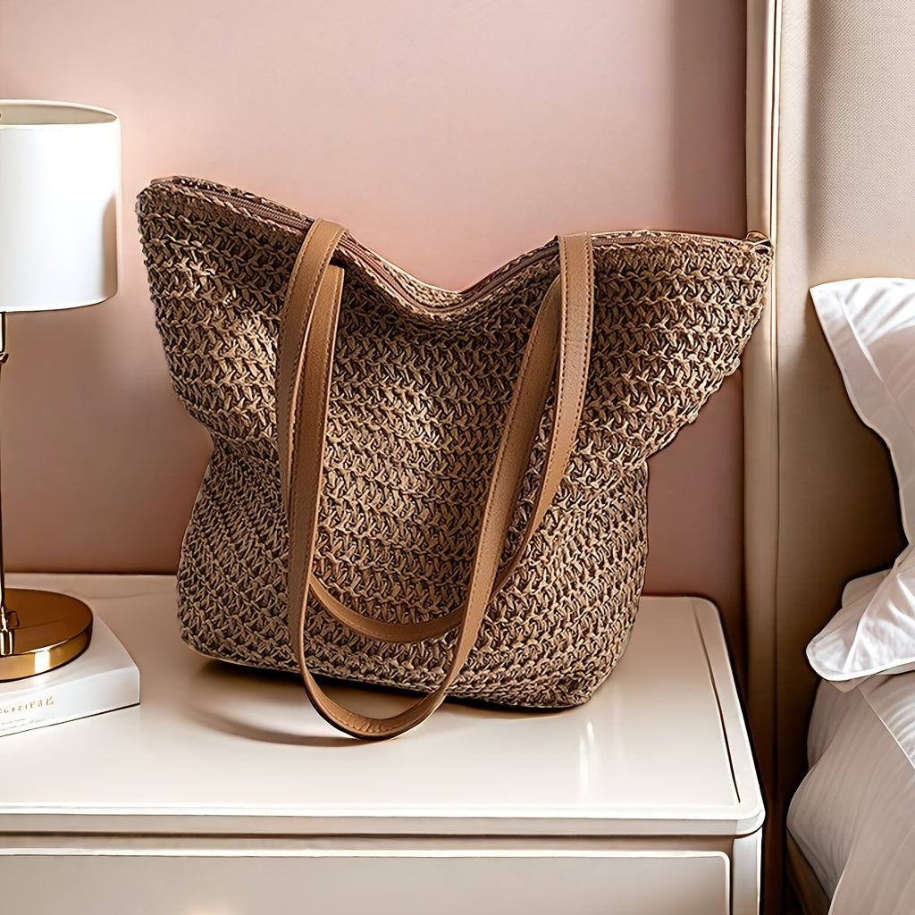 Elena | Woven Tote