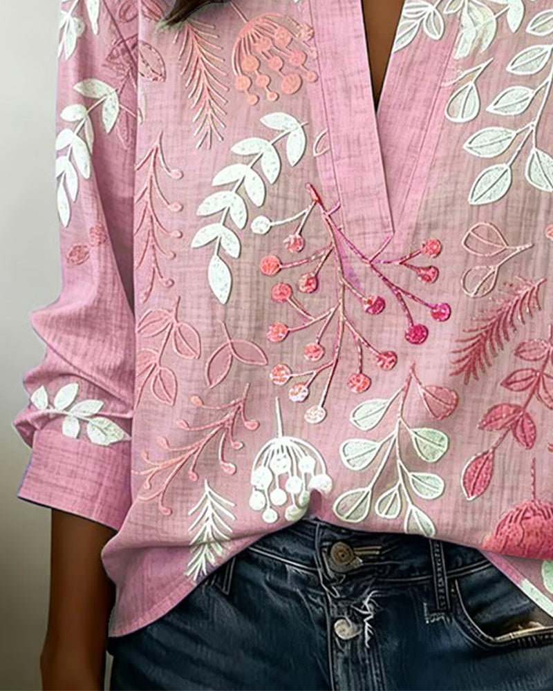 Lina | Floral Print Blouse