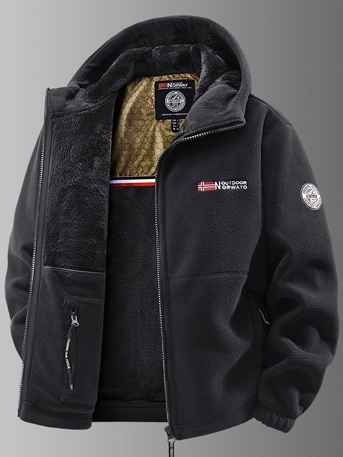 Norvik | Thermal Fleece Winter Jacket