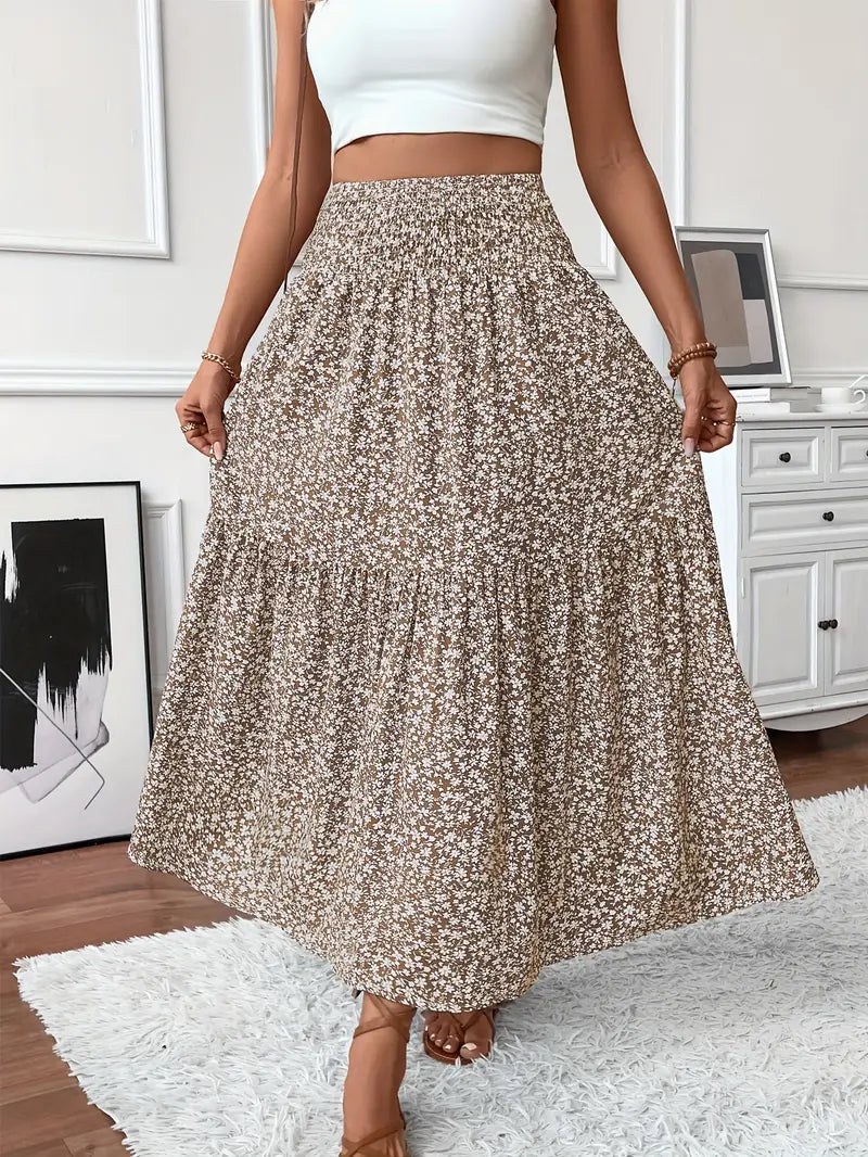 Elena | Ditsy Floral Skirt
