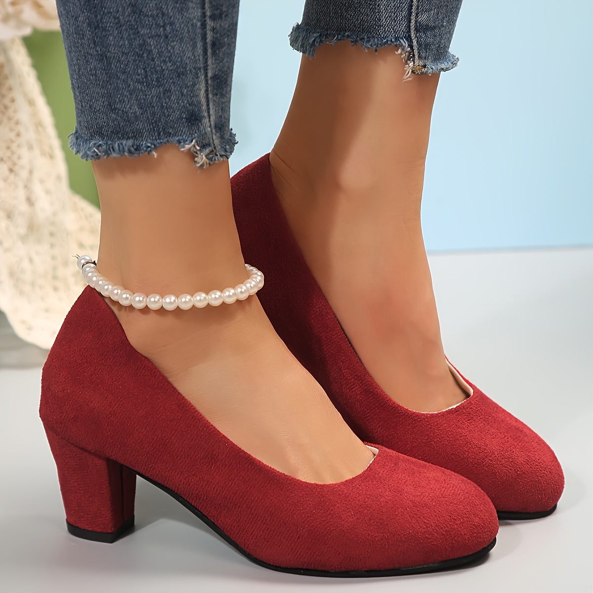 Laure | Wide-toe pumps with a stable heel for pain-free comfort