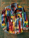 Leo | Premium Patchwork Shirt – Unique Style & Comfortable Fit