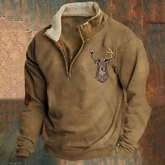 Jake | Comfortable Zip-Up Pullover