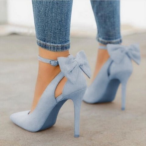 Laila | Clean Style Heeled Court Shoes