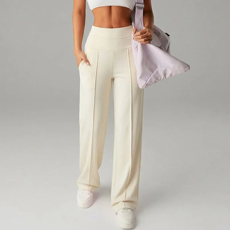 Liza | Breathable Trousers with Straight Legs