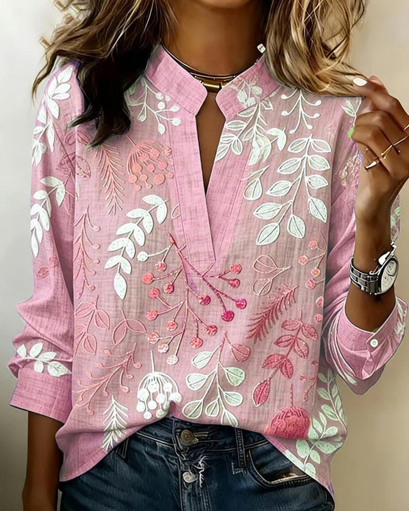Lina | Floral Print Blouse
