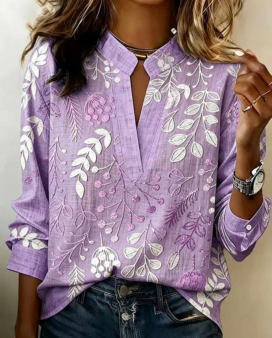 Lina | Floral Print Blouse