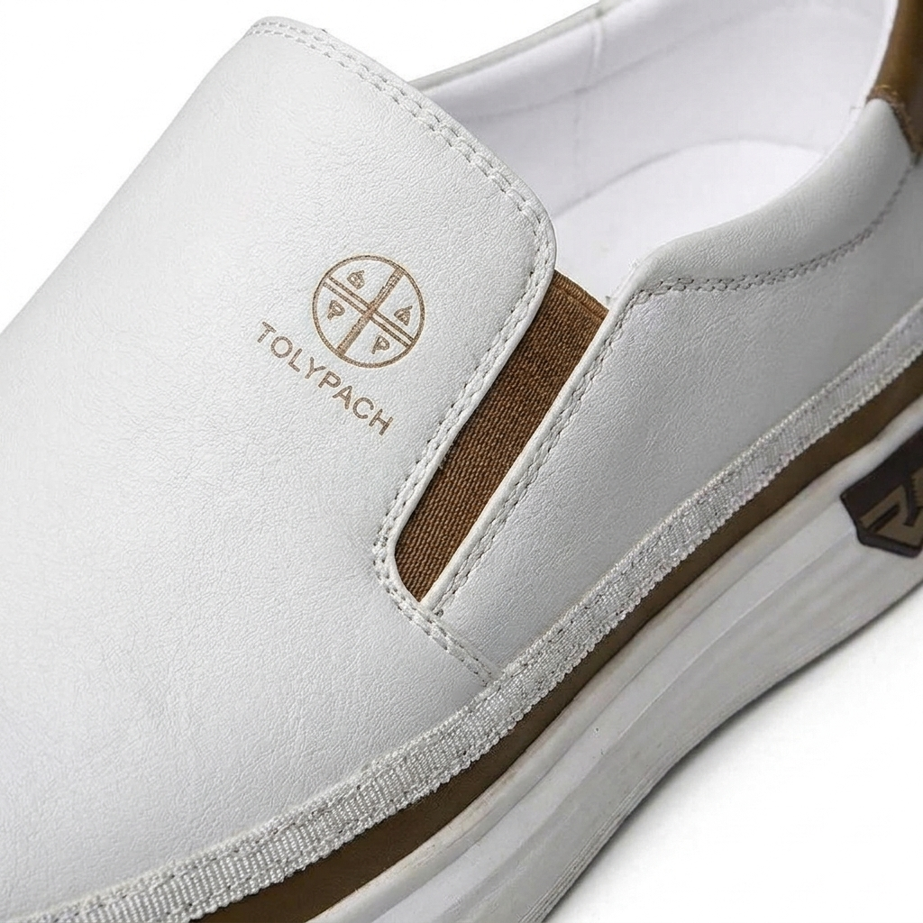 Thor | Men's Leather Slip-On Sneakers