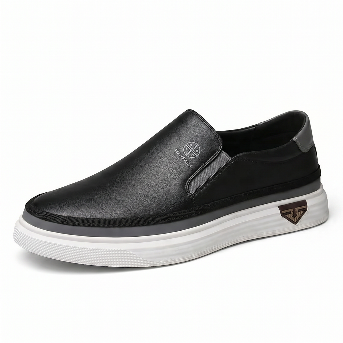 Thor | Men's Leather Slip-On Sneakers