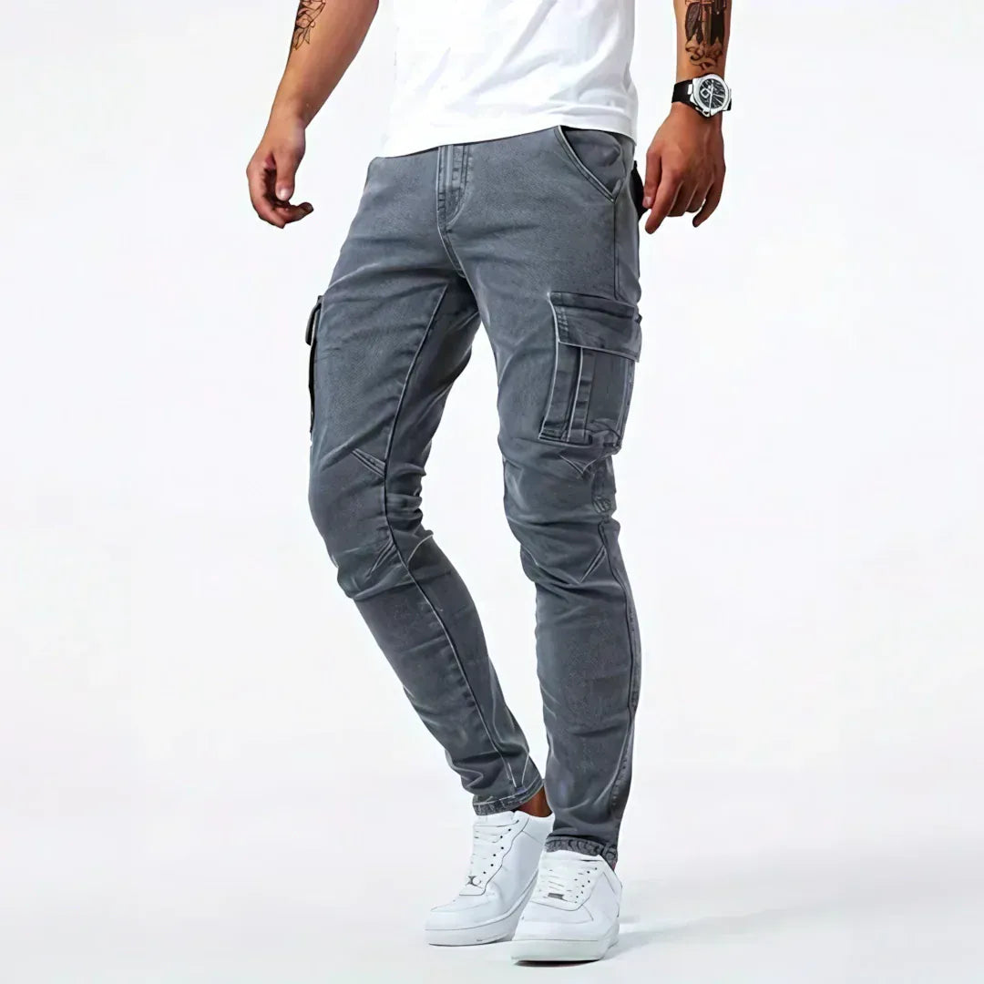 Michael | Cargo Denim Jeans