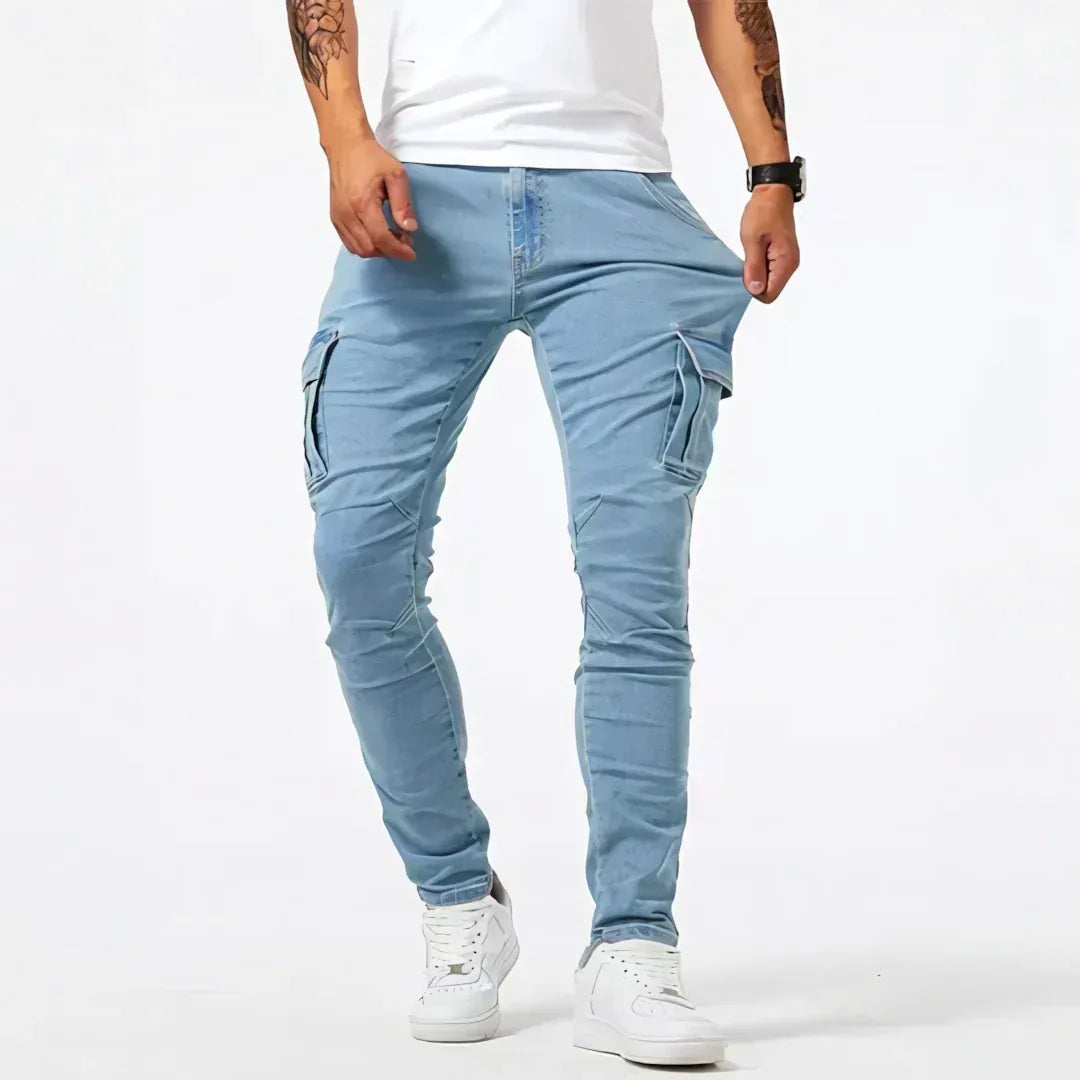 Michael | Cargo Denim Jeans