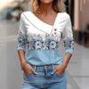 Mira™ - Long sleeve blouse with pattern
