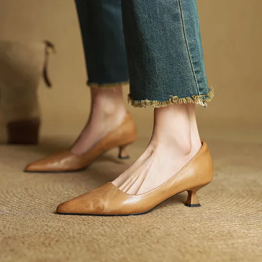 Alice | Leather Scoops