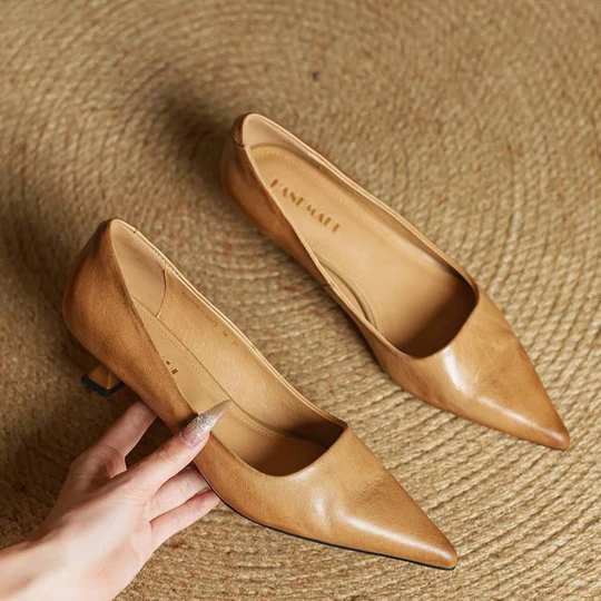 Alice | Leather Scoops